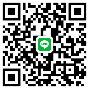 採用担当のラインQRコード。